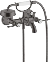 Hansgrohe Axor Montreux mélangeur bain - brushed black chrome