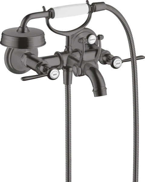 Hansgrohe Axor Montreux mélangeur bain - brushed black chrome