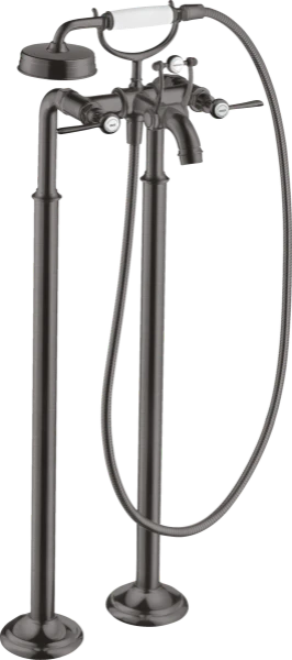 MELANGEUR BAIGNOIRE DUO-COMMANDE AXOR MONTREUX brushed black chrome