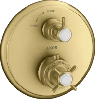 THERMOSTAT A ENCASTRER AXOR MONTREUX brushed gold optic