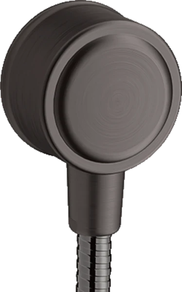 Axor Montreux aansluitbocht - brushed black chrome