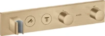 Axor ShowerControl set de finition bronze brossé