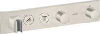 Axor ShowerControl set de finition optique inox
