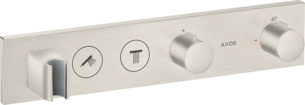 Axor ShowerControl set de finition optique inox