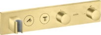 Axor ShowerControl set de finition laiton brossé