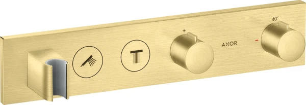 Axor ShowerControl set de finition laiton brossé