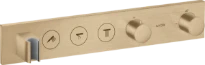 SET DE FINITION AXOR SHOWERCONTROL brushed bronze