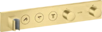 SET DE FINITION AXOR SHOWERCONTROL brushed brass