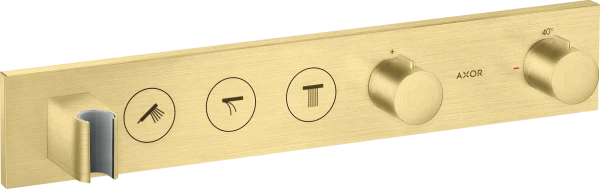 SET DE FINITION AXOR SHOWERCONTROL brushed brass