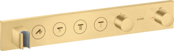 Axor ShowerControl set de finition optique or brossé
