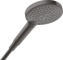 DOUCHETTE AXOR brushed black chrome