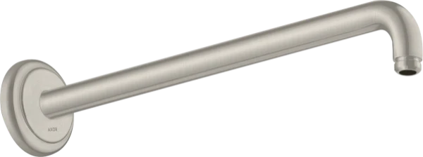 BRAS DE DOUCHE AXOR CLASSIC 39 - stainless steel optik