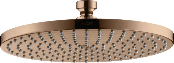 POMME DE DOUCHE AXOR STARCK polished red gold