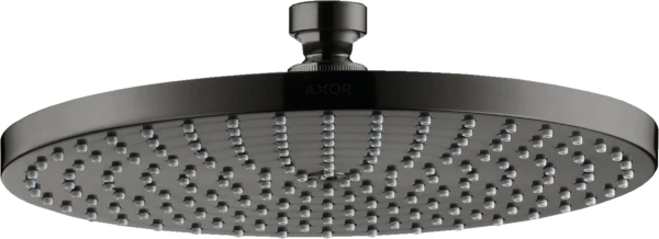 POMME DE DOUCHE AXOR STARCK polished black chrome