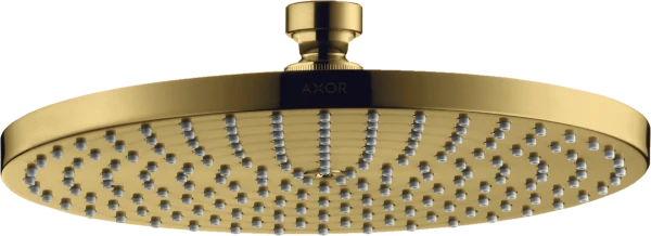 POMME DE DOUCHE AXOR STARCK polished gold optic