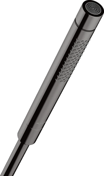DOUCHETTE AXOR STARCK polished black chrome 2 jet