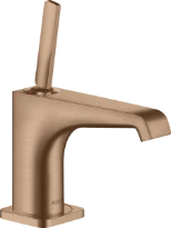 Axor Citterio E robinet eau froide 90 - bec 135 mm - Brushed Red Gold - avec poignée joystick