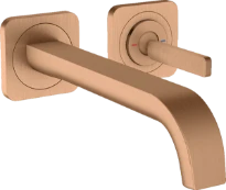 MELANGEUR DE LAVABO AXOR CITTERIO E brushed bronze