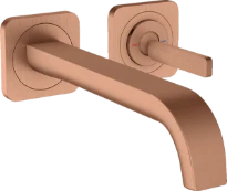 MELANGEUR DE LAVABO AXOR CITTERIO E brushed red gold