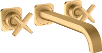 MELANGEUR DE LAVABO 3-TROUS AXOR CITTERIO E brushed brass