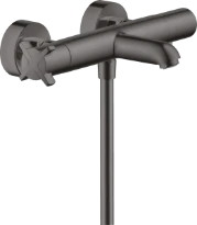 Axor Citterio E robinet thermostatique bain chromé noir brossé