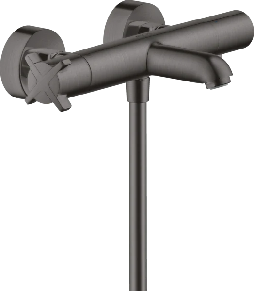 Axor Citterio E robinet thermostatique bain chromé noir brossé