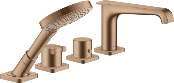 SET DE FINITION AXOR CITTERIO E brushed red gold