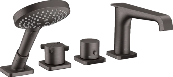SET DE FINITION AXOR CITTERIO E brushed black chrome