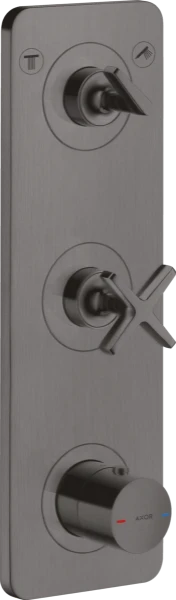 SET DE FINITION AXOR CITTERIO E brushed black chrome