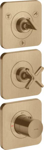 Axor Cittero E afwerkset - brushed bronze