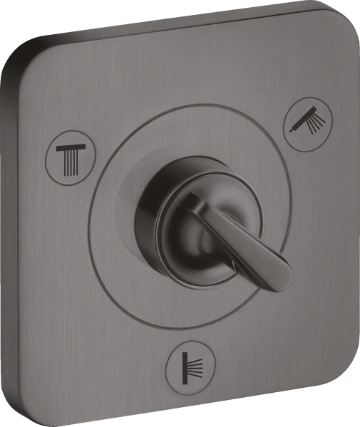 SET DE FINITION AXOR CITTERIO E brushed black chrome