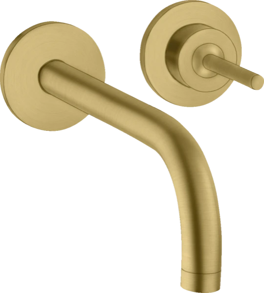 MELANGEUR DE LAVABO A ENCASTRER AXOR UNO 2 brushed gold optic
