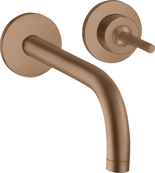 WASTAFELMENGKRAAN AXOR UNO brushed red gold