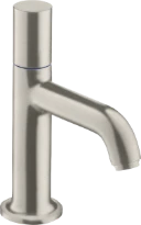 Axor Uno robinet eau froide - bec 100 mm - Stainless Steel Optik