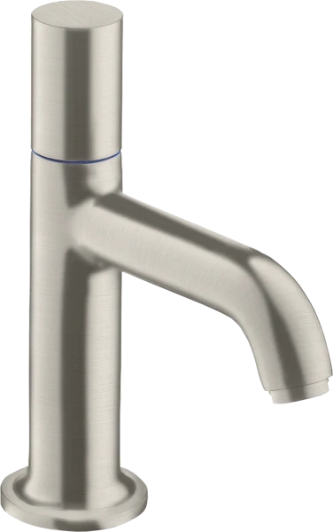 Axor Uno robinet eau froide - bec 100 mm - Stainless Steel Optik