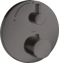 THERMOSTAT A ENCASTRER AXOR UNO 2 brushed black chrome