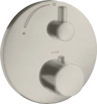 THERMOSTAT A ENCASTRER AXOR UNO 2 stainless steel optik