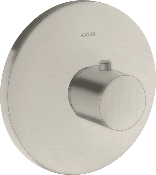 THERMOSTAT A ENCASTRER AXOR UNO 2 stainless steel optik