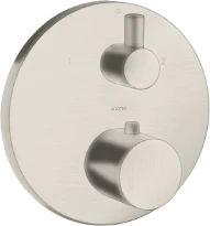 Axor Uno 2 robinet thermostatique encastré optique inox