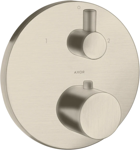 Axor Uno inbouw thermostaat - brushed nickel