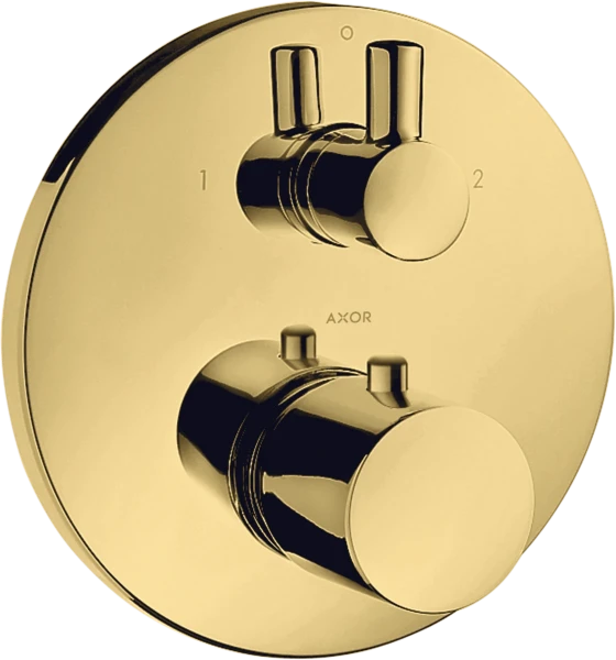 THERMOSTAT A ENCASTRER AXOR UNO 2 polished gold optic