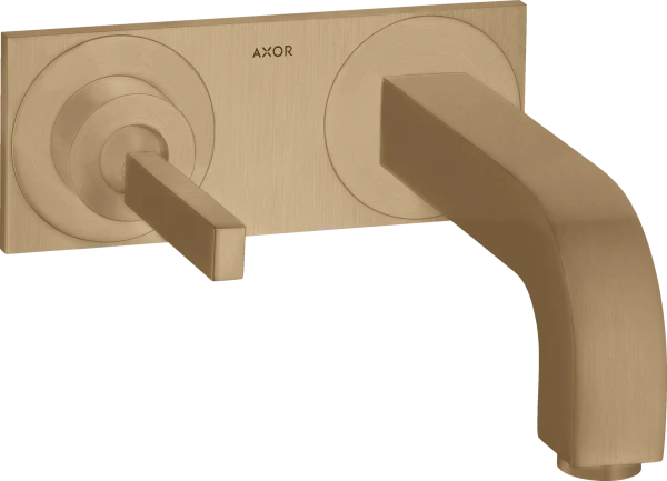 MELANGEUR DE LAVABO A ENCASTRER AXOR CITTERIO brushed bronze