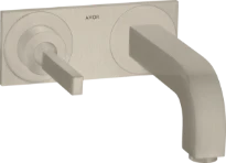 MELANGEUR DE LAVABO A ENCASTRER AXOR CITTERIO brushed nickel