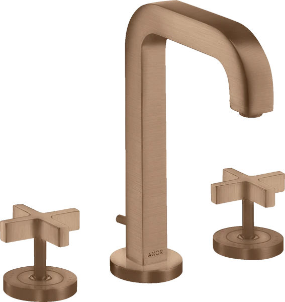 MELANGEUR DE LAVABO 3-TROUS AXOR CITTERIO brushed red gold