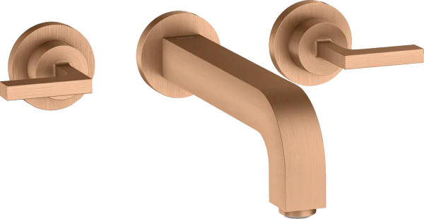 MELANGEUR MURAL 3-TROUS AXOR CITTERIO brushed bronze