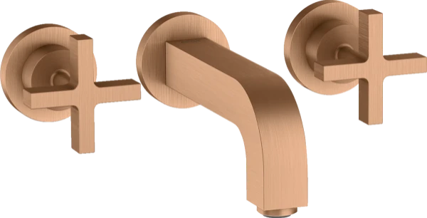 MELANGEUR DE LAVABO 3-TROUS AXOR CITTERIO brushed bronze