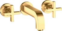 MELANGEUR DE LAVABO 3-TROUS AXOR CITTERIO polished gold optic