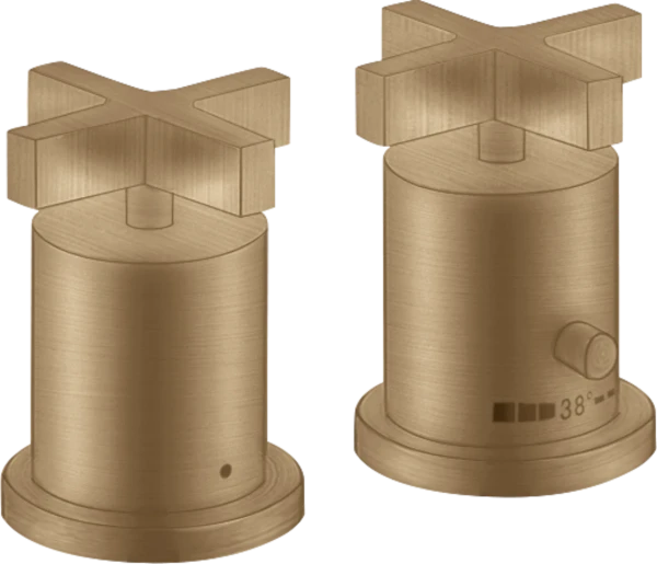 BAD THERMOSTAAT AXOR CITTERIO brushed bronze