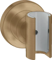 Axor Citterio support douchette bronze brossé