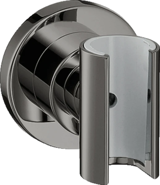 PORTE-DOUCHE AXOR CITTERIO polished black chrome